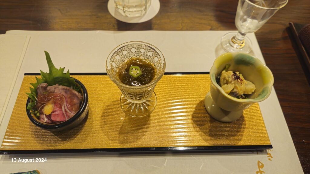 以前利用したコース料理の1品かなりレベルが高かった。
