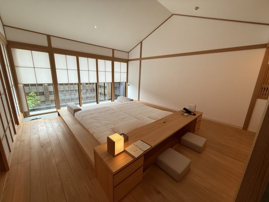 2階の部屋。1階と基本的な構造は同じ。