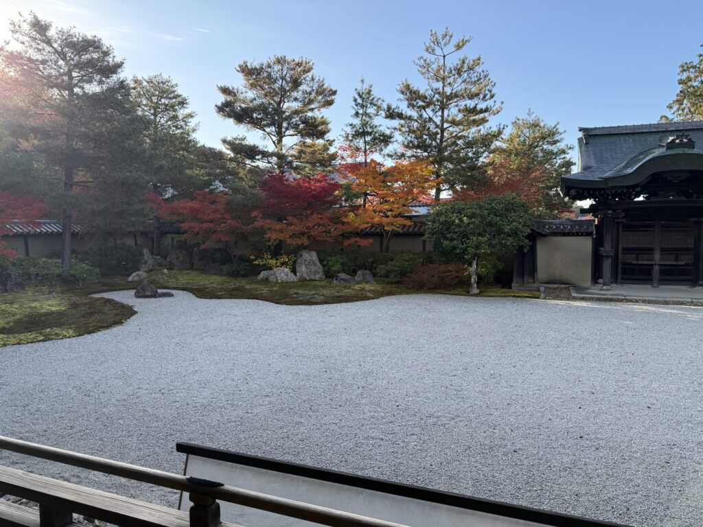高台寺方丈庭園キレイに整備されている