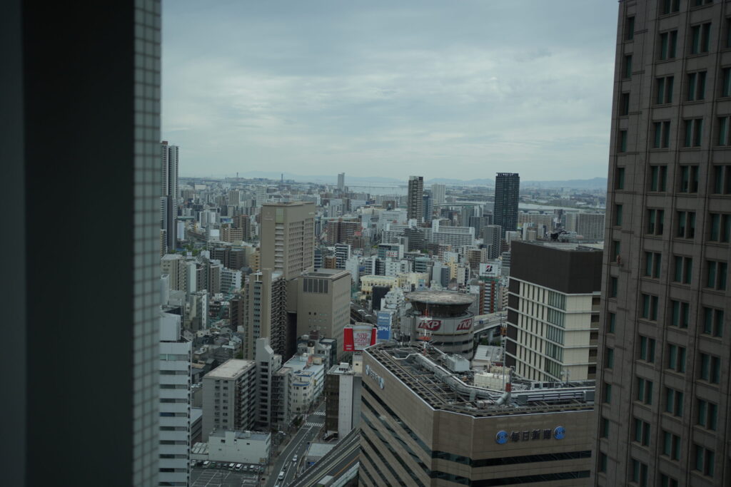 朝食の写真はないので部屋からの景色