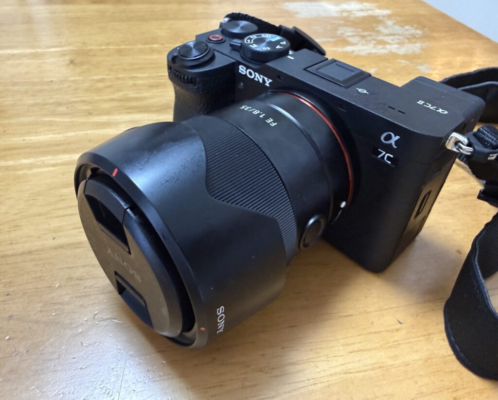 Sony α7c2筆者撮影